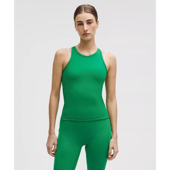 Align™ Waist-Length Racerback Tank Top - Raceway Green - Picture 1 of 3